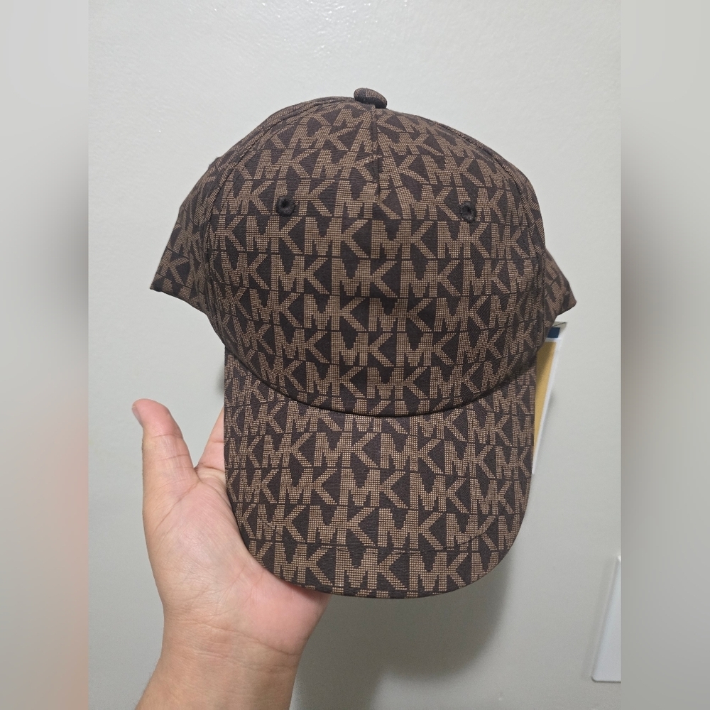 Michael Kors Brown Logo Cap - Picture 10 of 11